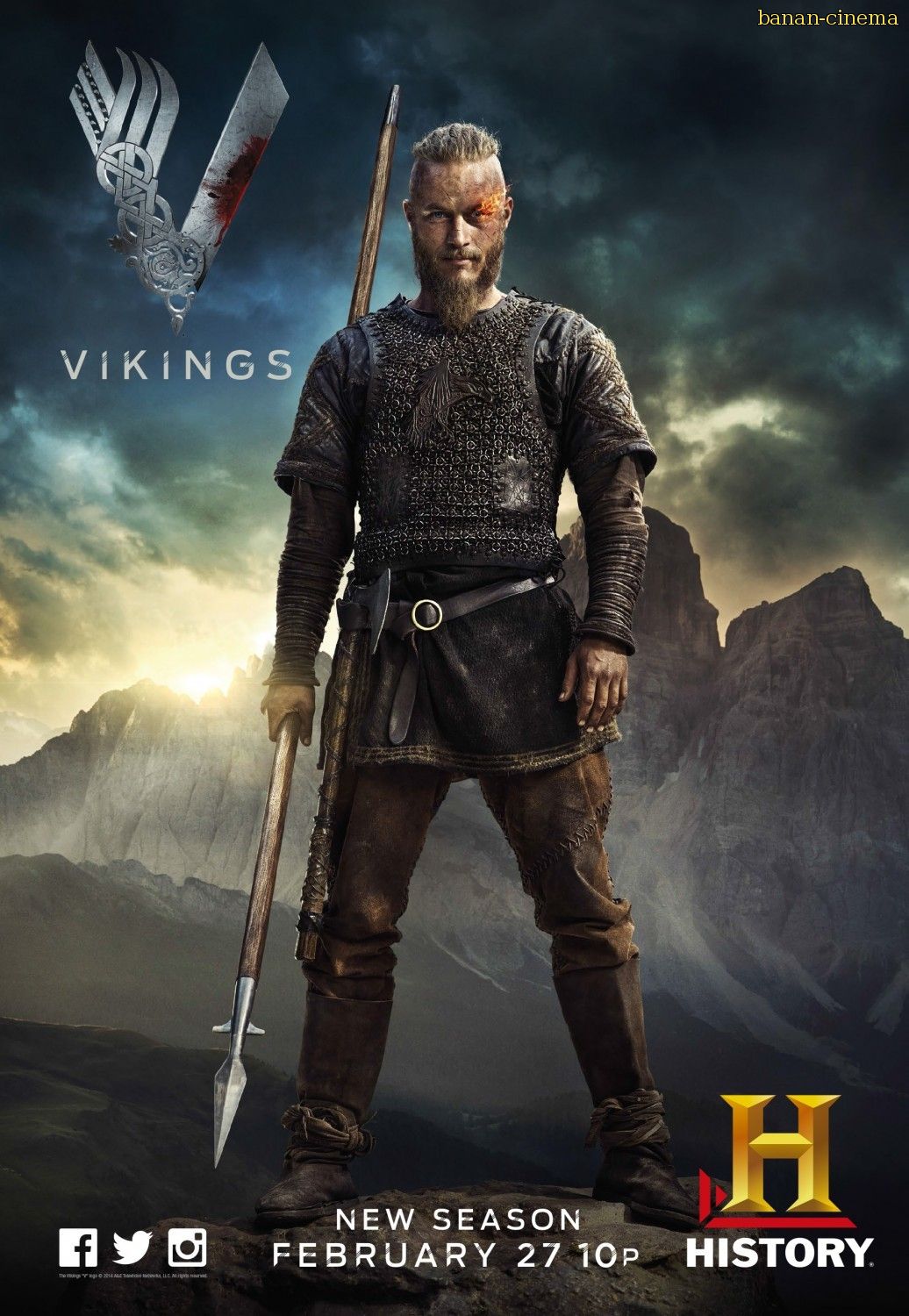 Смотреть Викинги / Vikings (1 сезон) онлайн в плеере Вконтакте 720p